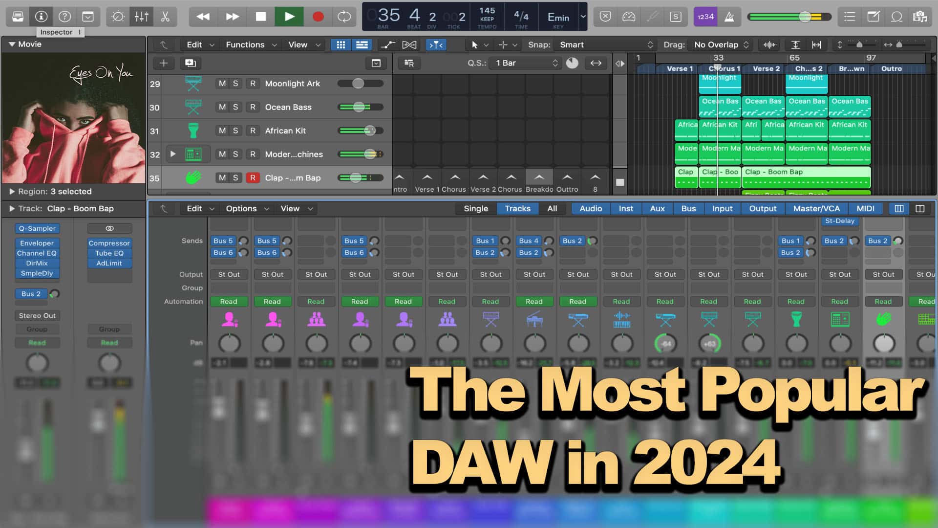 the most popular daw in 2024, the most popular daw, the best daw in 2024, the best digital audio workstation, the best daw