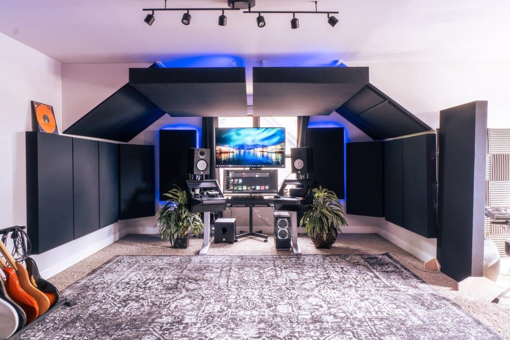 home studio acoustic treatment