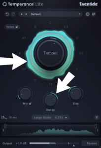 Eventide Temperance Lite, Eventide Temperance Lite Reverb, Eventide Temperance Pro, Eventide Temperance Reverb Plugin, Eventide Temperance Lite Free Reverb, Eventide Temperance Lite Musical Reverb