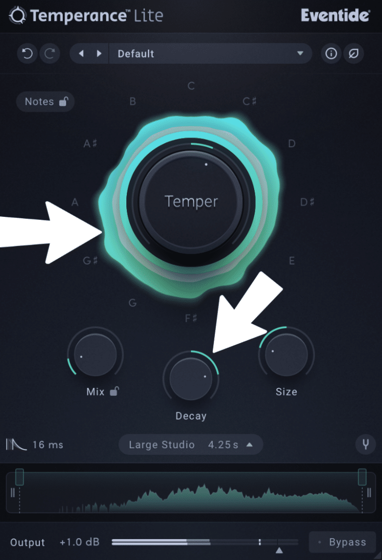 Eventide Temperance Lite, Eventide Temperance Lite Reverb, Eventide Temperance Pro, Eventide Temperance Reverb Plugin, Eventide Temperance Lite Free Reverb, Eventide Temperance Lite Musical Reverb