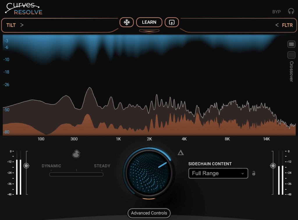 Waves Curves Resolve, Curves Resolve Plugin, Waves Curves plugin, Curves Resolve Audio Plugin, unmasking audio plugin